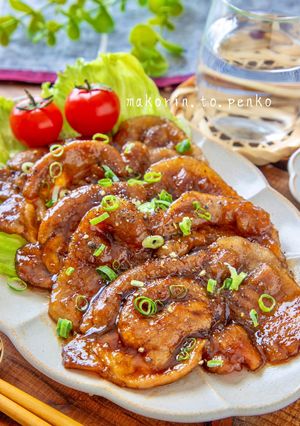ご飯が進む！お肉柔らか！豚の生姜甘酢焼き-レシピのメイン写真