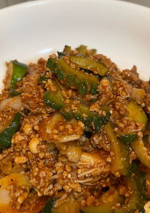 夏野菜麻婆-レシピのメイン写真