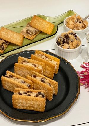 バター不要！酒粕レーズン＆いちじくサンド-レシピのメイン写真