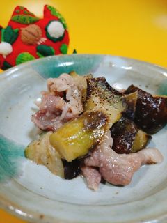 なすと豚肉の塩麹蒸し-レシピのメイン写真