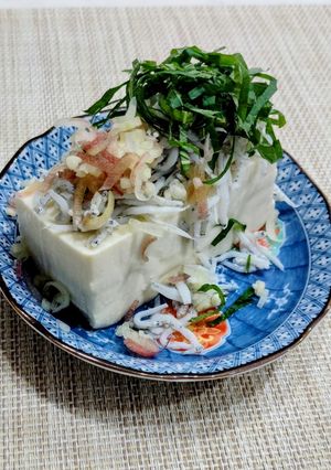 しらすとみょうが大葉の冷奴-レシピのメイン写真