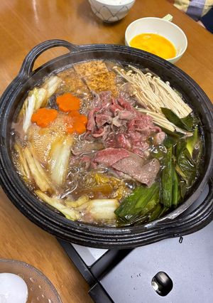 仙台牛のすき焼き-レシピのメイン写真