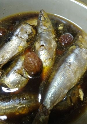 小鰯の丸ごと梅煮-レシピのメイン写真