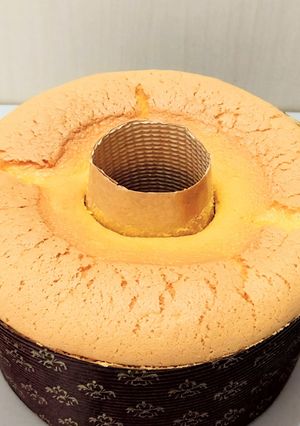 卵2個のほわほわしっとりシフォンケーキ-レシピのメイン写真
