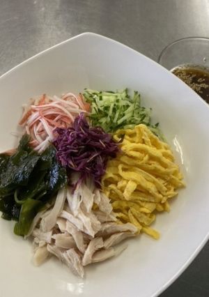 かきのもと冷やし中華風春雨サラダ-レシピのメイン写真