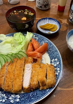 とんかつ定食赤だし付き-レシピのメイン写真