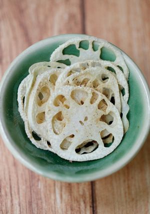 【秋】薬膳蓮根チップス-レシピのメイン写真