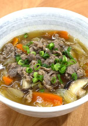 和風牛肉スープ-レシピのメイン写真