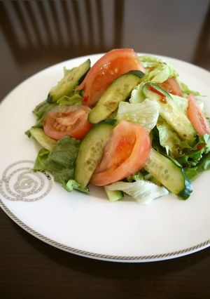 基本の中華ドレッシングで頂く野菜サラダ♪-レシピのメイン写真