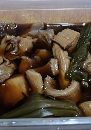 マンボウの煮付け-レシピのメイン写真