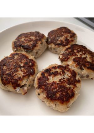 イワシと豆腐のハンバーグ-レシピのメイン写真