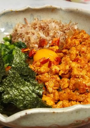 夜食にも♪ヘルシー台湾まぜそば-レシピのメイン写真