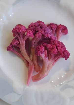 熱い酢で鮮やか！紫カリフローレピクルス-レシピのメイン写真