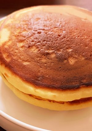 豆腐入りもちもちホットケーキ-レシピのメイン写真