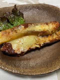 簡単なすのチーズ焼き-レシピのメイン写真