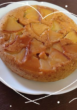 晴茶入り米粉のりんごたっぷりケーキ-レシピのメイン写真