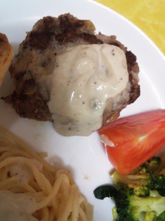卵パン粉なし、ねっとりハンバーグ-レシピのメイン写真