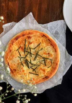 明太マッシュポテトピッツァ！-レシピのメイン写真