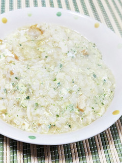 アジアン粥★竹輪と青海苔のバター粥-レシピのメイン写真