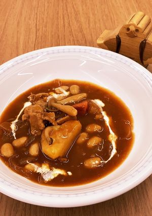 【大崎市】豚肉と大豆のシチュー【給食】-レシピのメイン写真