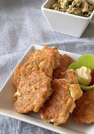 豆腐とツナのふわふわ焼き-レシピのメイン写真