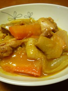 たまねぎと鶏肉のカレーケチャップ煮-レシピのメイン写真