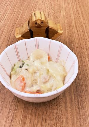 【大崎市】白菜のクリーム煮【学校給食】-レシピのメイン写真