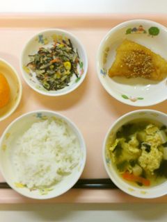 ★保育園給食★白身魚のオランダ煮-レシピのメイン写真