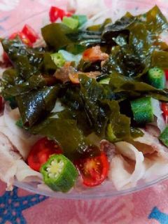 野菜たっぷり!サラダそうめん-レシピのメイン写真