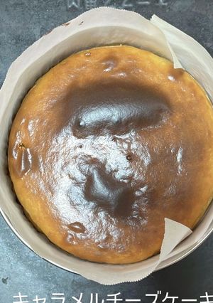 2023年のキャラメルチーズケーキ-レシピのメイン写真