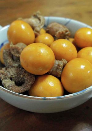 鶏もつ煮-レシピのメイン写真