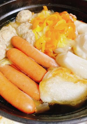 ◎ほんだしで作るあったか鍋◎2人分-レシピのメイン写真