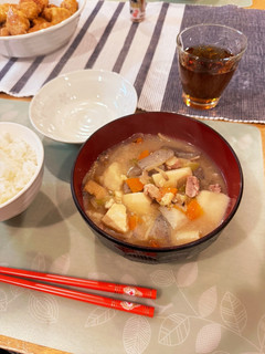 初めての豚汁-レシピのメイン写真