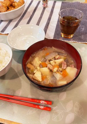 初めての豚汁-レシピのメイン写真