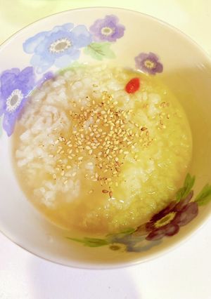 薬膳ポットでつくる簡単クコの実粥-レシピのメイン写真