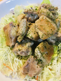 ノンオイル●鶏もも肉の白だしレモン炒め-レシピのメイン写真
