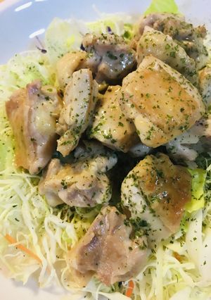 ノンオイル●鶏もも肉の白だしレモン炒め-レシピのメイン写真