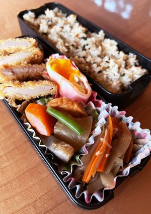 2023.12/20 高校生男子お弁当-レシピのメイン写真