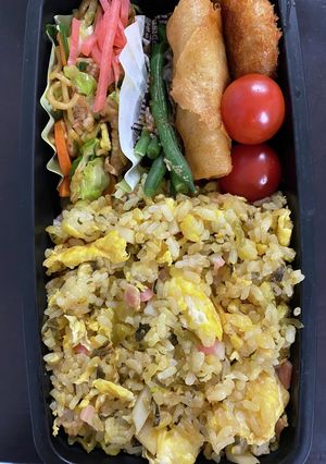 頑張るパパへ㊽チャーハン弁当-レシピのメイン写真