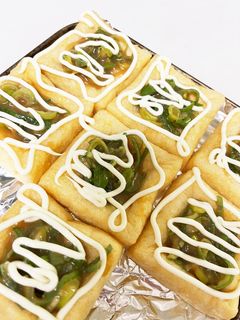 油揚げのねぎみそマヨネーズ-レシピのメイン写真
