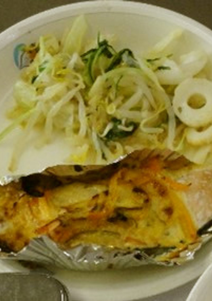 【学校給食】鮭のみそマヨネーズ焼き-レシピのメイン写真