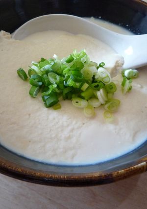 どんぶりで簡単に～手作り寄せ豆腐！-レシピのメイン写真