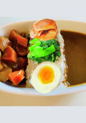 １日めポトフ➡２日め本気のカレー盛付♡-レシピのメイン写真