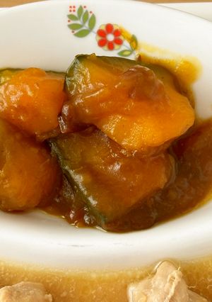 【保育園給食】かぼちゃのいとこ煮-レシピのメイン写真