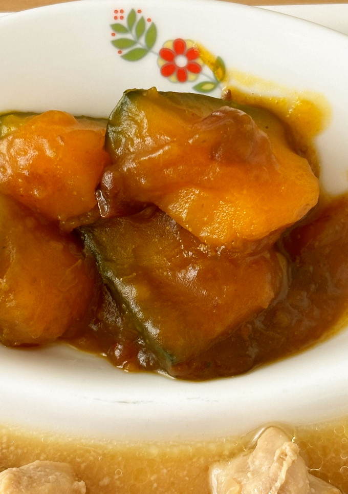 【保育園給食】かぼちゃのいとこ煮-レシピのメイン写真