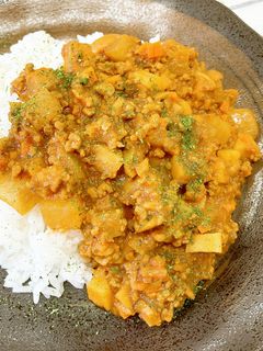 和風キーマカレー-レシピのメイン写真