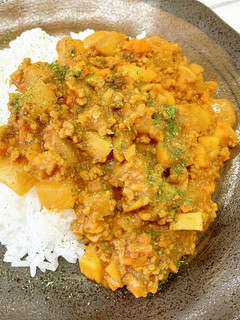 和風キーマカレー-レシピのメイン写真