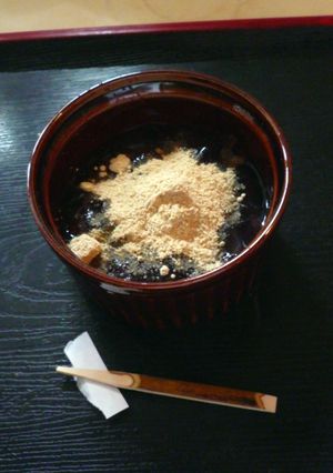 レンジでわらびもち-レシピのメイン写真