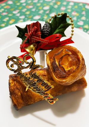 卵焼きでブッシュ・ド・ノエル-レシピのメイン写真