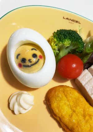 お弁当にも ゆでたまごちゃん-レシピのメイン写真